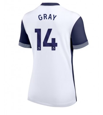 Tottenham Hotspur Archie Gray #14 Primera Equipación Mujer 2024-25 Manga Corta